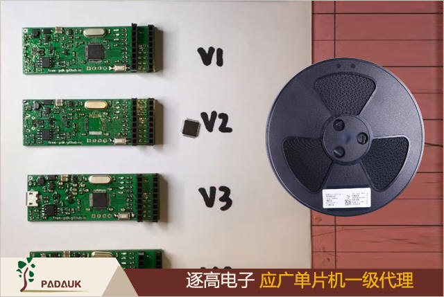 PFS123單片機應廣科技的一款8位MTP 型單片機帶12位電阻式ADC,高性能、低成本的單片機，廣泛應用于各種嵌入式控制系統和智能設備中,該芯片采用16位指令系統